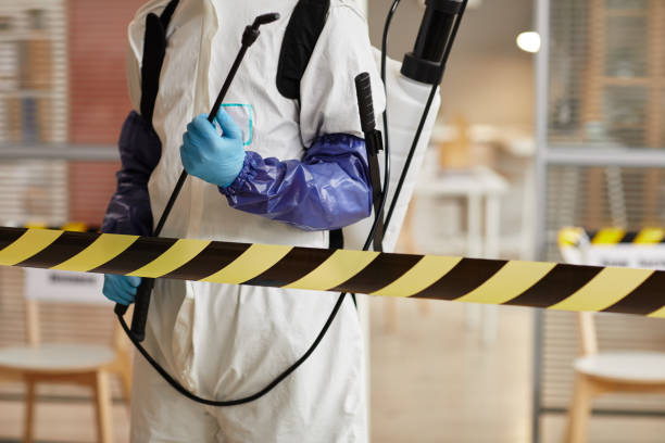 Professional Biohazard Cleanup technician working in Hoodsport, WA